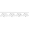 Ekena Millwork Dearborn Architectural Grade PVC Running Trim, 6"H x 5/8"P x 48"L RUNP06X0625X48DRB - alternate 1